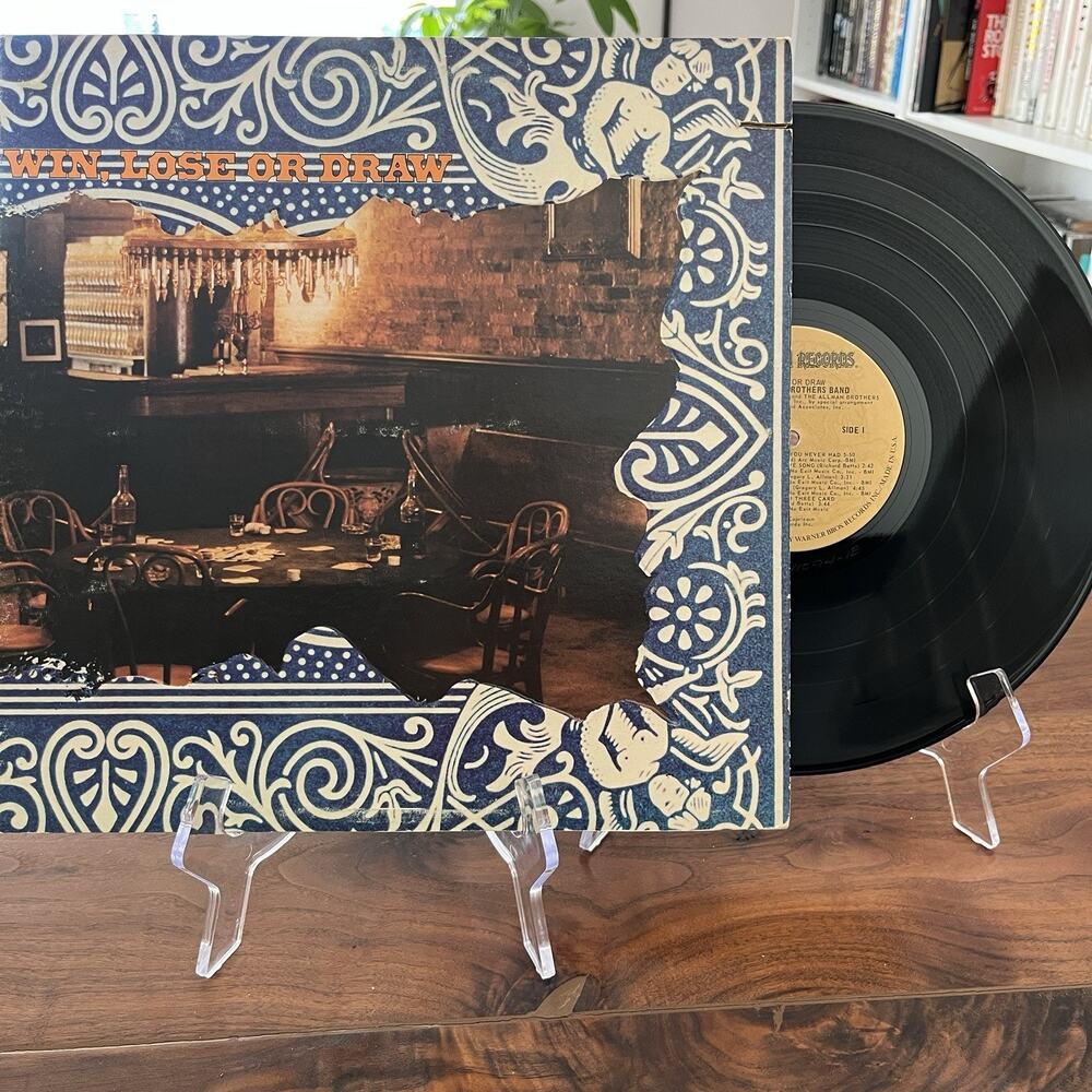 The Allman Brothers Band Win, Lose Or Draw LP 1975 Capricorn Records CP 0156